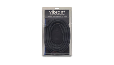 Vibrant Silicon vac Hose Pit Kit Blk 5ft- 1/8in 10ft- 5/32in 4ft- 3/16in 4ft- 1/4in 2ft-3/8in, high performance auto parts.