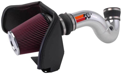 K&N 05 Chevy/GMC PickUp & SUV V8-4.8/5.3/6.0L High Flow Performance Kit for enhanced engine power and torque.