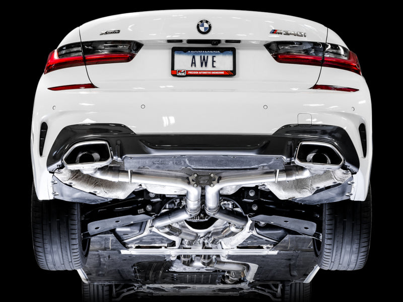 AWE Tuning 2019+ BMW M340i (G20) Track Edition Exhaust (Use OE Tips) - DTX Performance