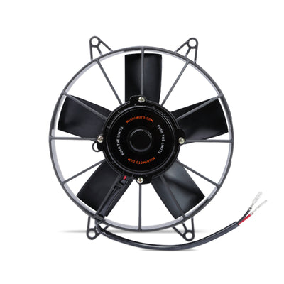 Mishimoto 11 Inch Race Line High-Flow Electric Fan for performance car parts and engine performance upgrades.