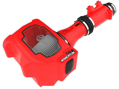 aFe 2025 RAM 1500 L6-3.0L (tt) Momentum GT Red Edition Cold Air Intake w/ Pro Dry S Filter (MOQ 12) performance car parts