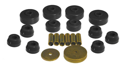 Prothane 79-88 Toyota Truck 4wd Body Mount Kit - Black, performance car parts, DTX Performance, high performance auto parts
