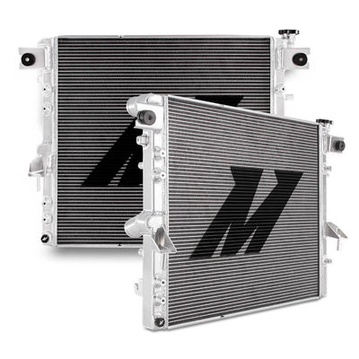 Mishimoto 07-18 Jeep Wrangler JK HEMI Conversion Performance Aluminum Radiator for engine cooling, high performance car parts