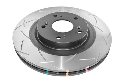 DBA 02-05 RSX Type S Civic Si 2.0L Front Slotted 4000 Series Rotor for high performance brakes by DTX Performance