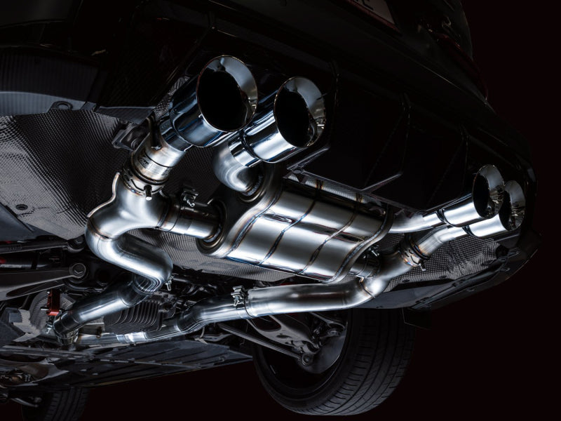 AWE SwitchPath Catback Exhaust for BMW G8X M3/M4 - Chrome Silver Tips - DTX Performance