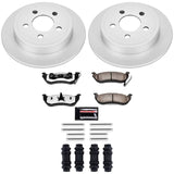 Power Stop 03-07 Jeep Liberty Rear Z36 Coated Truck & Tow Brake Kit