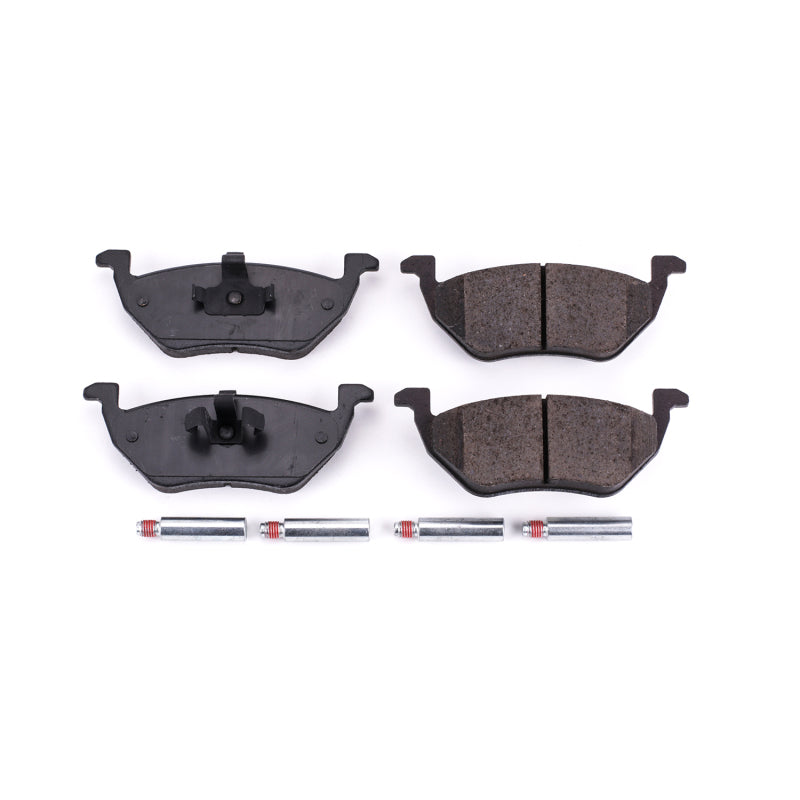 Power Stop 05-08 Ford Escape Rear Z17 Evolution Ceramic Brake Pads w/Hardware - DTX Performance