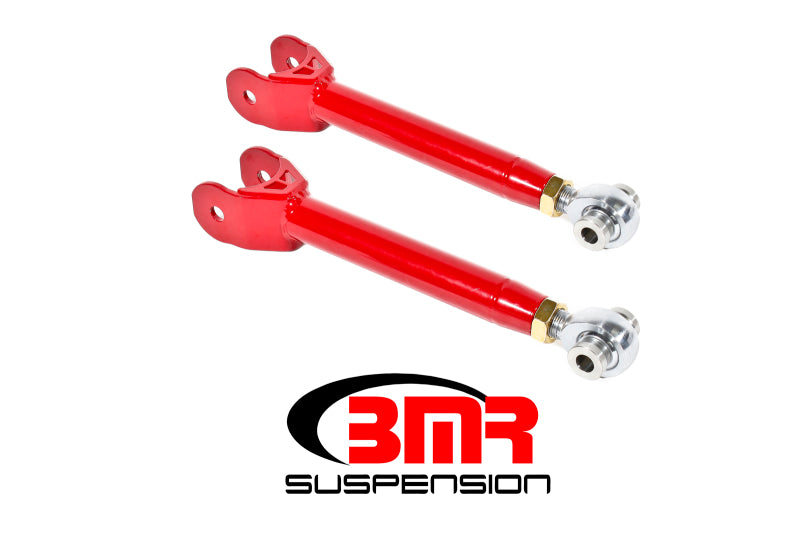 BMR 16-17 6th Gen Camaro Upper Trailing Arms w/ Single Adj. Rod Ends - Red - DTX Performance