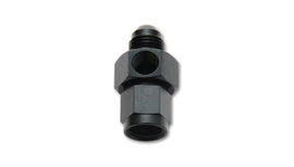 Vibrant -6AN Male to -6AN Female Union Adapter Fitting w/ 1/8in NPT Port, high performance car parts at DTX Performance shop