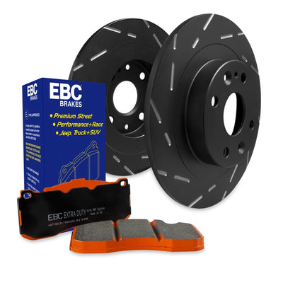 EBC S15 Brake Pad and Rotor Kit by DTX Performance, high performance car parts for tuning and brake upgrades, veteran owned shop.