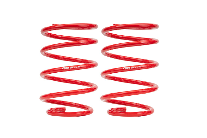 BMR 08-09 Pontiac G8 1.0in Drop Front Lowering Springs - Red - DTX Performance