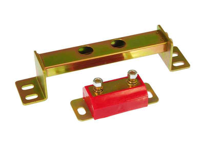 Prothane 99-04 Ford Mustang Trans Mount & Crossmember Kit - Red, performance car parts by DTX Performance.