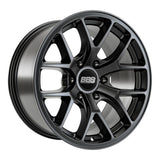 BBS TS-P 18x9in - 6x139.7 - 106.1 CB - ET12 - Satin Black Wheel