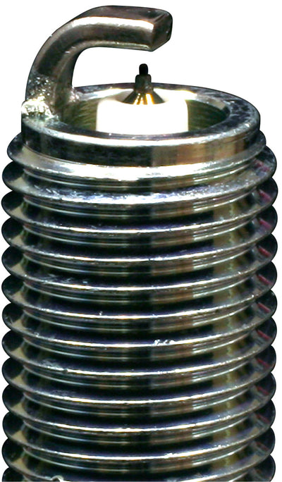 Close-up of NGK Laser Iridium Spark Plug