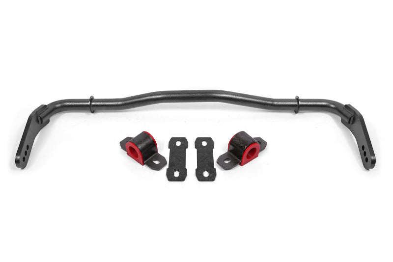 BMR 08-20 Dodge Challenger Front Hollow 38mm Adjustable Sway Bar Kit - Black Hammertone - DTX Performance