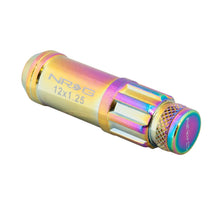 Load image into Gallery viewer, NRG 700 Series M12 X 1.5 Steel Lug Nut Neochrome - DTX Performance, high performance auto parts, aftermarket performance parts
