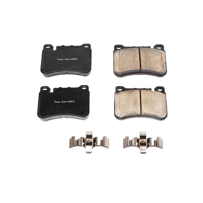 Power Stop 05-07 Mercedes-Benz C230 Front Z17 Evolution Ceramic Brake Pads w/Hardware - DTX Performance