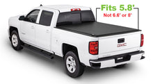 Load image into Gallery viewer, Tonno Pro 14-19 Chevy Silverado 1500 Lo-Roll Tonneau Cover installed on truck