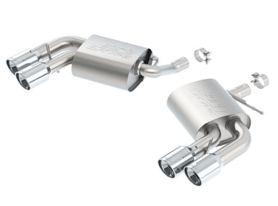 Borla 2016 Chevy Camaro V6 AT/MT S-Type Rear Section Exhaust, performance upgrades by DTX Performance, high-performance exhaust system