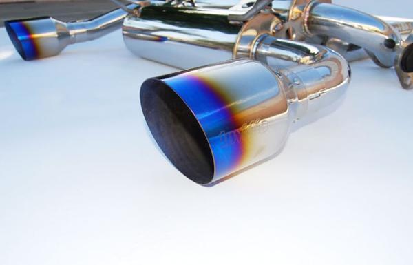 Invidia 02-08 Nissan 350z Gemini Single Layer Titanium Tip Cat-back Exhaust from DTX Performance
