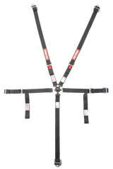 RaceQuip Black JR. CAMLOCK 5pt Seat Belt