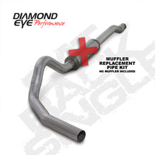 Load image into Gallery viewer, Diamond Eye KIT 4in CB MFLR RPLCMENT PIPE SGL AL: 03-07 FORD 6.0L F250/F350 (Extended Cab Only) - DTX Performance