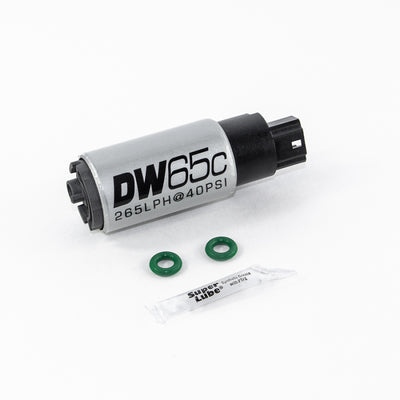DeatschWerks 265 LPH Compact In-Tank Fuel Pump w/ 02-06 RSX / 01-05 Civic / 06-15 MX5 Set Up Kit, performance car parts