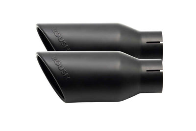 Roush 15-24 Ford F-150 5.0L 4in Black Exhaust Dual Tips - Pair