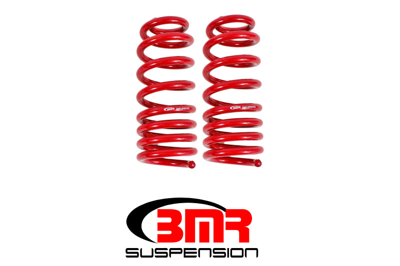 BMR 93-02 F-Body Front Handling Version Lowering Springs - Red - DTX Performance