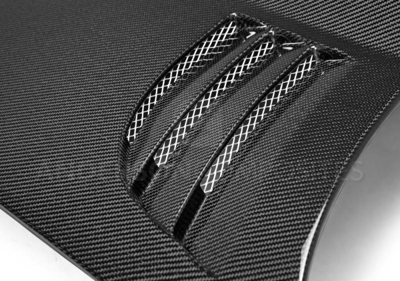 Anderson Composites 10-13 Chevy Camaro TT-Style Carbon Fiber Hood - DTX Performance