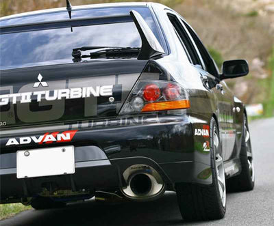 HKS SUPER TURBO MUFFLER CT9A EVO9 on a performance car, DTX Performance exhaust system, aftermarket parts, high performance auto tuning