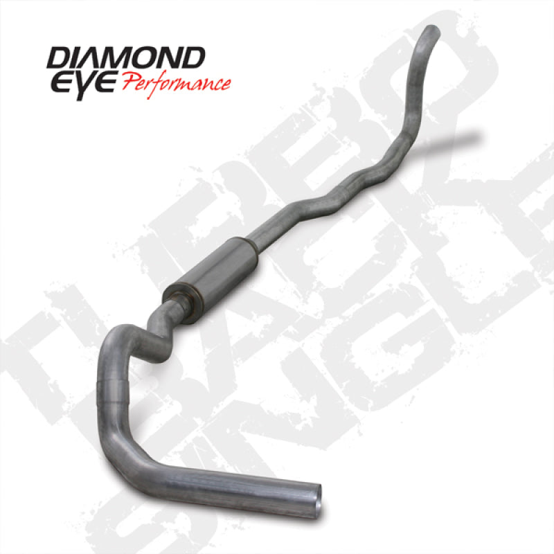 Diamond Eye KIT 4in TB SGL AL: 4-WHEEL DRIVE ONLY 89-93 DODGE CUMMINS 5.9L - DTX Performance