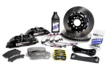 Load image into Gallery viewer, EBC Racing 23-24 Toyota GR Corolla 1.6T Black Apollo-6 Calipers 355mm Rotors Front Big Brake Kit