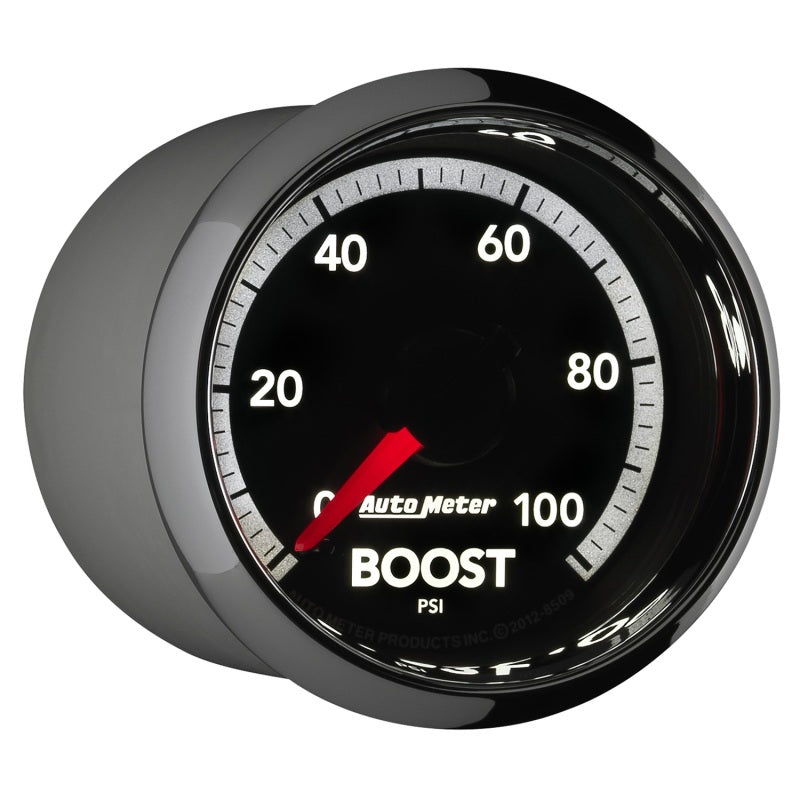 Autometer Gen4 Dodge Factory Match 52.4mm Mechanical 0-100 PSI Boost Gauge for performance upgrades, DTX Performance shop