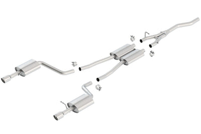 Borla Cat Back system for 02-08 Audi A4 Quattro 2.0L 4cyl, performance car parts, high-performance motoring