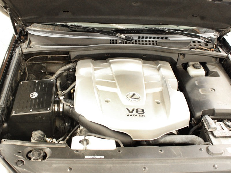 aFe MagnumFORCE Intake Stage-2 Si Pro DRY S 05-09 Lexus GX 470/Toyota 4Runner V8 4.7L *RACE ONLY* under hood view