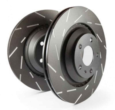 EBC 21-24 Ford F-150 2.7 Twin Turbo USR Ultimax Grooved Rear Rotor for performance car parts by DTX Performance.