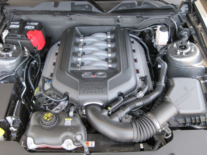 K&N 10 Ford Mustang GT 4.6L-V8 Drop In Air Filter in engine of performance car, DTX Performance parts upgrade
