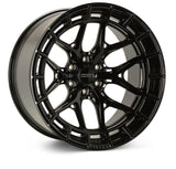 Vossen HFX-1 18x9 / 6x135 / ET0 / Super Deep / 87.1 CB - Gloss Black Wheel