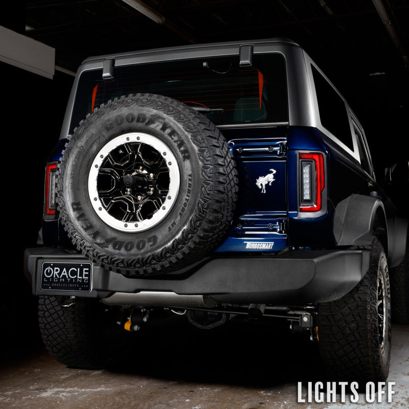 Oracle Lighting 21-22 Ford Bronco Flush Style LED Taillights, performance car parts, DTX Performance shop, aftermarket upgrades