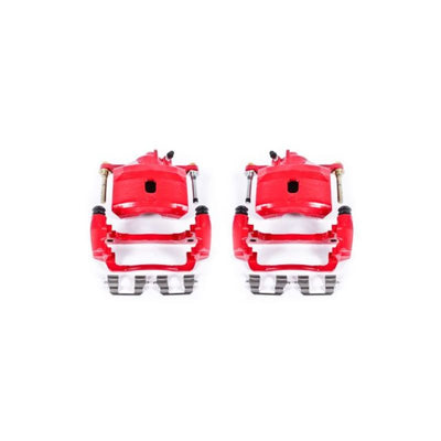 Power Stop 97-00 Acura EL Front Red Calipers w/Brackets - Pair, high performance brakes from DTX Performance, veteran owned shop