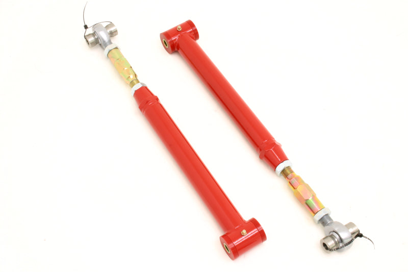 BMR 82-02 3rd Gen F-Body On-Car Adj. Lower Control Arms / Rod End Combo (Polyurethane) - Red - DTX Performance