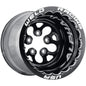 Weld Alpha-1 15x13 / 5x127 BP / 2in. BS Wheel - Black DBL MTS