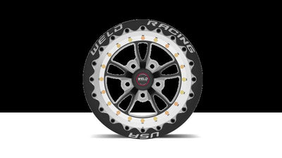Weld Full Throttle 1-Piece 15x8 / 5x4.5 BP / 3.5in. BS Black Wheel