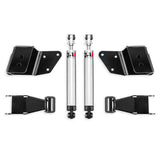 QA1 99-06 Chevrolet Silverado 1500 2WD Short Bed Double Adjustable 2-4in Rear Drop Kit