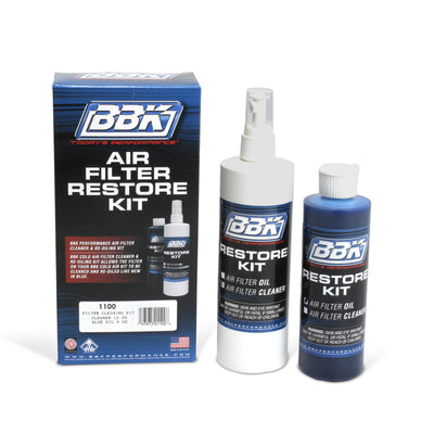 BBK BBK Cold Air Filter Restore Cleaner And Re-Oil Kit for performance car parts from DTX Performance, enhancing engine performance.