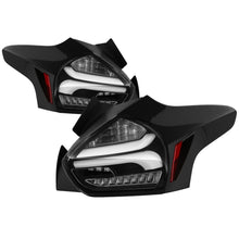 Load image into Gallery viewer, Spyder 15-17 Ford Focus Hatchback LED Tail Lights w/Indicator/Reverse - Black (ALT-YD-FF155D-LED-BK), high performance parts