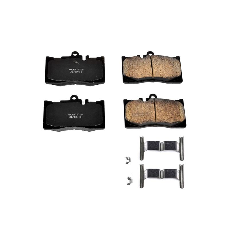 Power Stop 01-06 Lexus LS430 Front Z17 Evolution Ceramic Brake Pads w/Hardware - DTX Performance