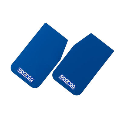 Sparco Mud Flap Pair Blue, performance car parts, DTX Performance, high performance auto parts, aftermarket performance parts, tuning upgrades