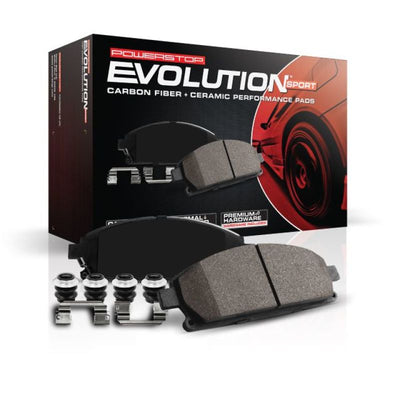 Power Stop 17-19 BMW 540i Front Z23 Evolution Sport Brake Pads w/Hardware from DTX Performance, high performance brakes